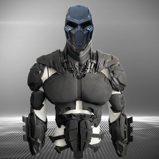Generic ‘Panther/Hero’ Combo (Cowl/Neck/Shoulders/Biceps/Chest/Abs/Gauntlets) Set